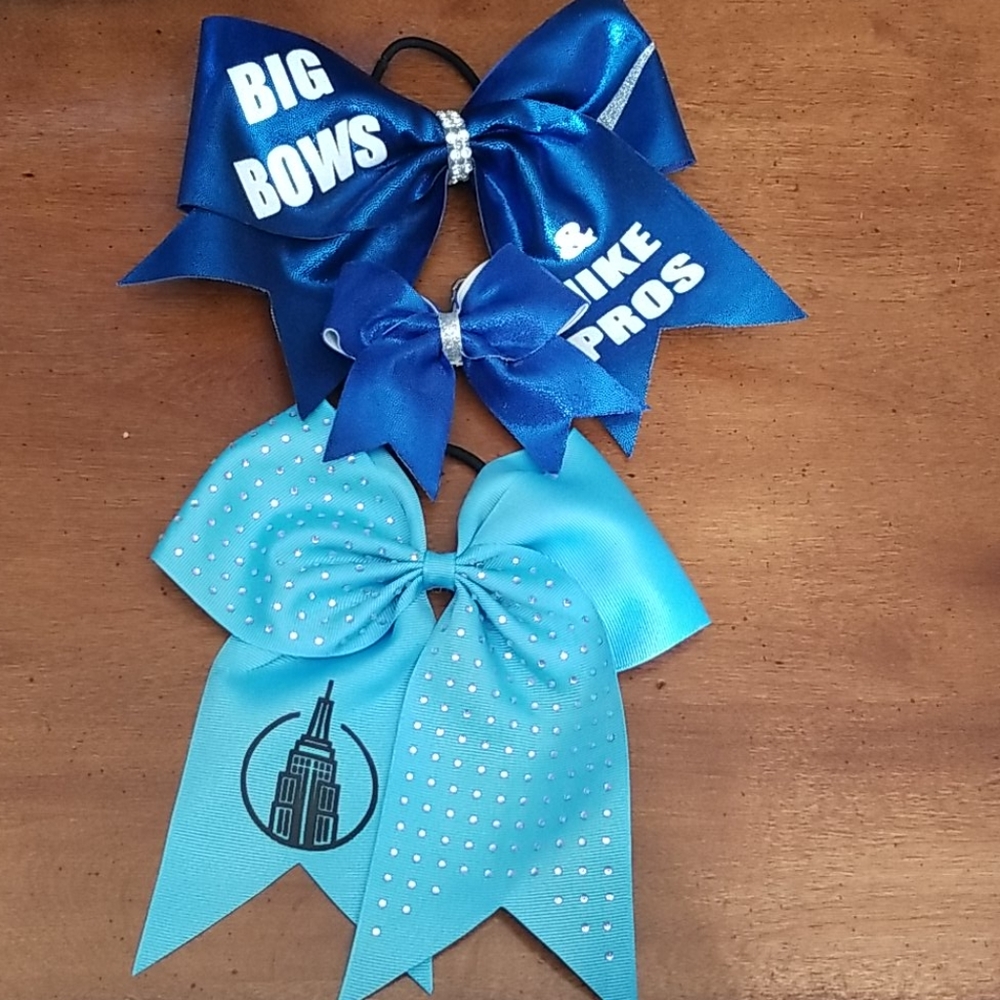 Cheer bow bundle 3
